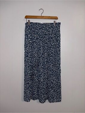 Steilmann | Navy Floral Skirt
